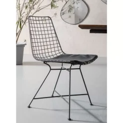 Stuhl Grid Schwarz