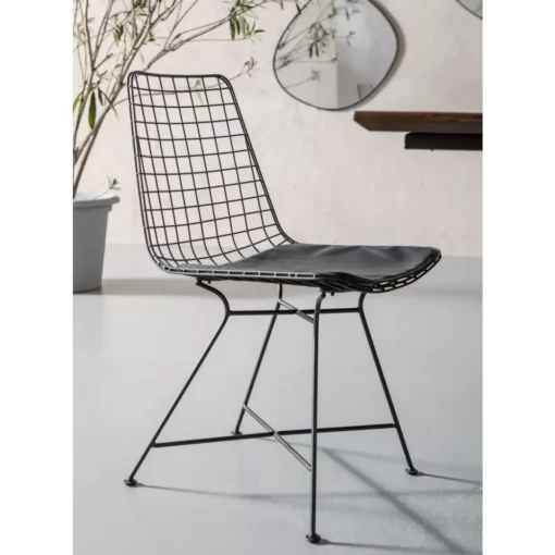 Stuhl Grid Schwarz