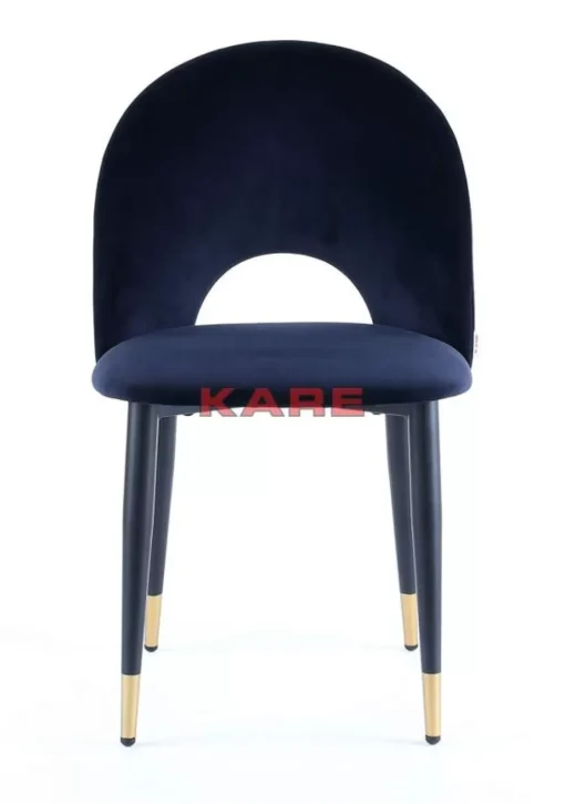 Stuhl Iris Velvet Blau (2/Set)