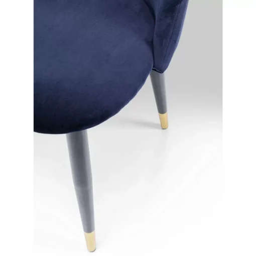 Stuhl Iris Velvet Blau (2/Set)