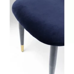Stuhl Iris Velvet Blau (2/Set)