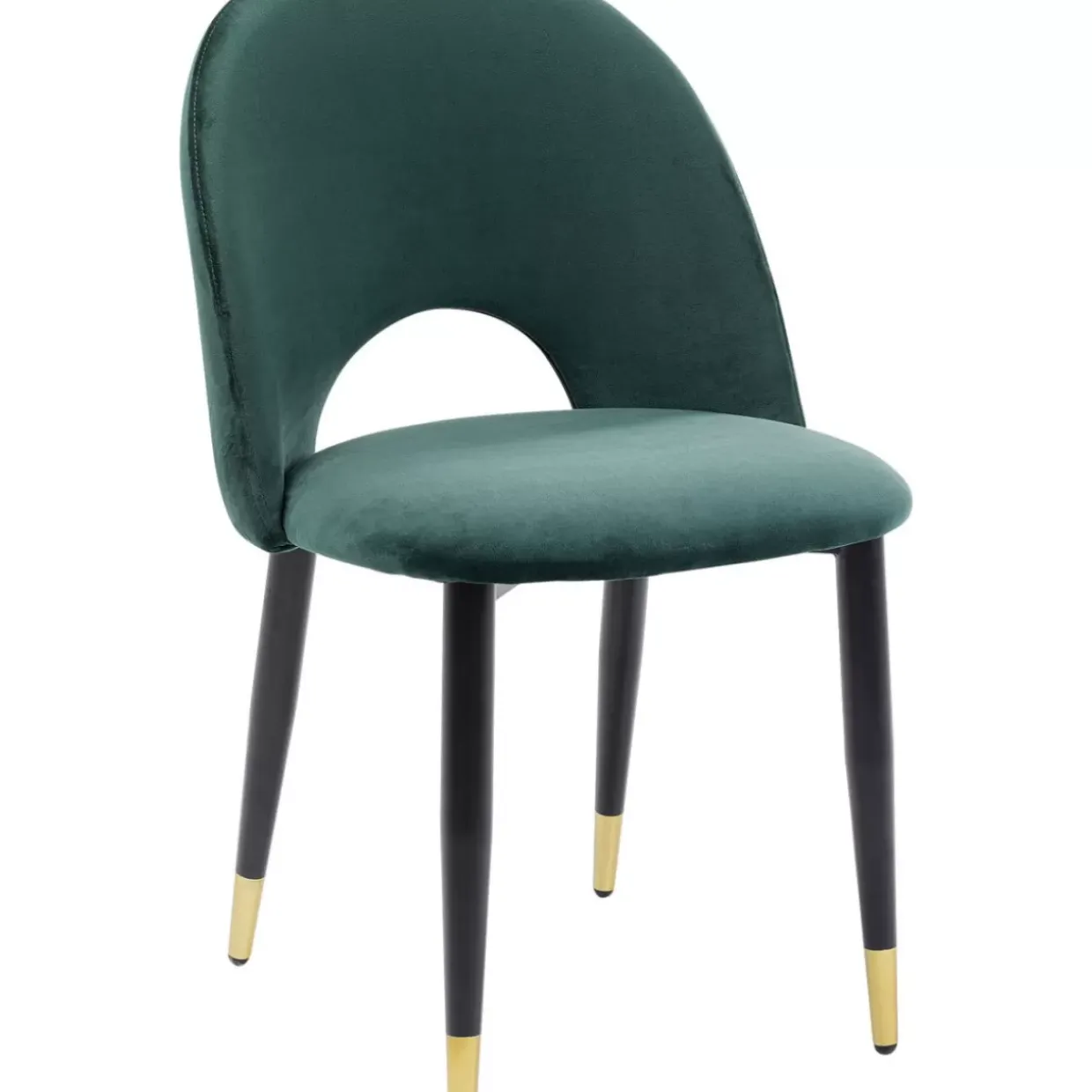 Stuhl Iris Velvet Grun