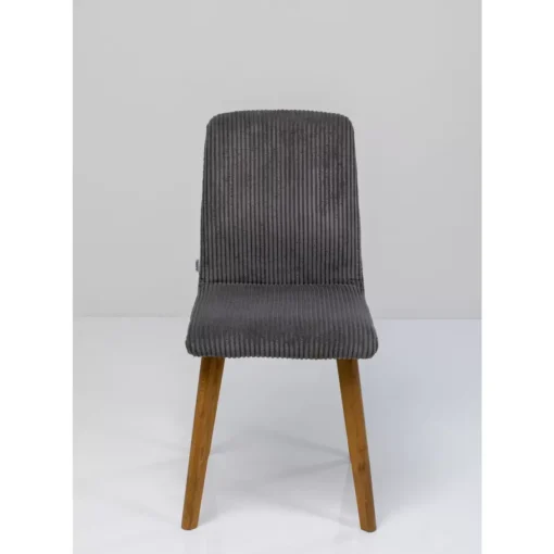 Stuhl Lara Cord Grau