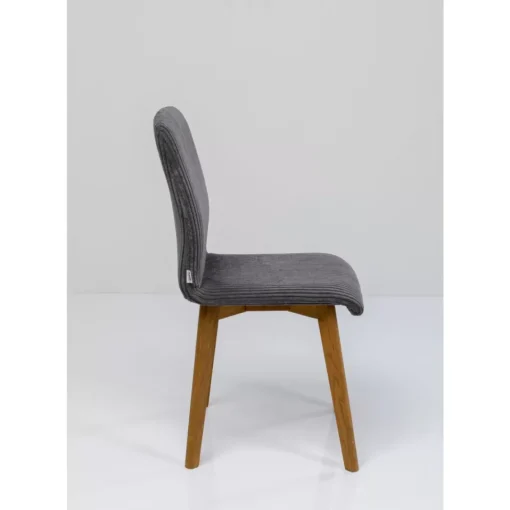 Stuhl Lara Cord Grau