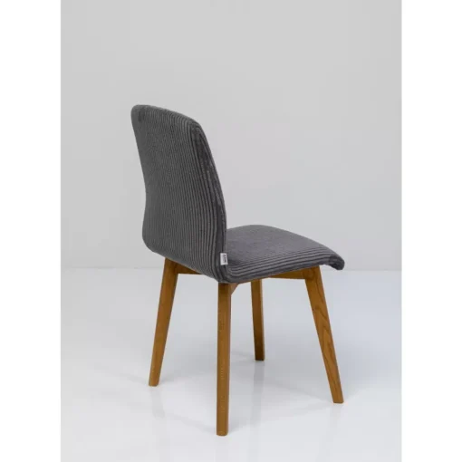 Stuhl Lara Cord Grau