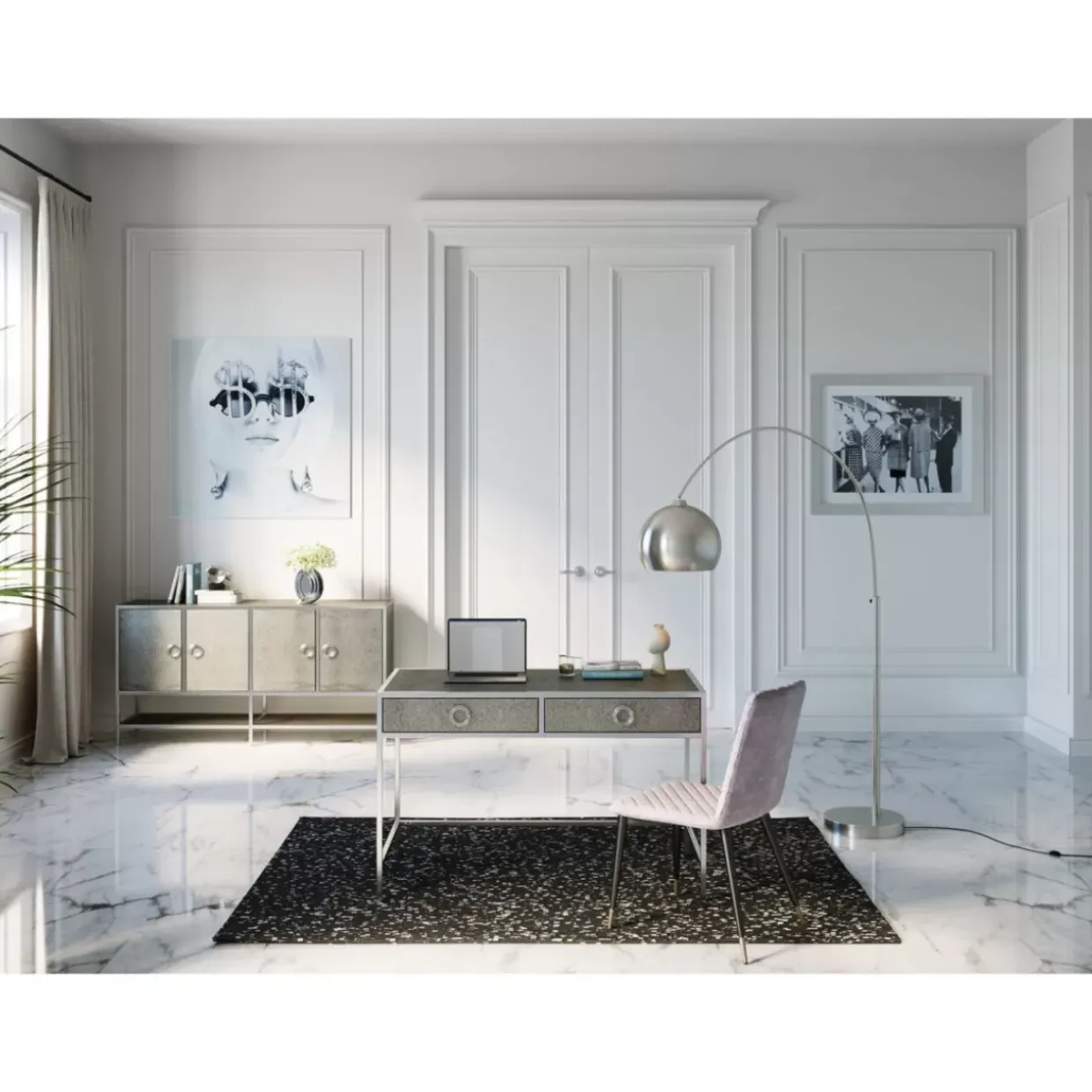 Stuhl Montmartre Grau