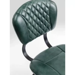 Stuhl Samba Leder Dunkelgrun