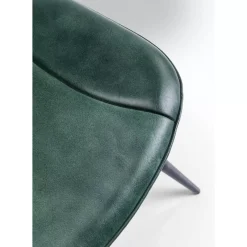 Stuhl Samba Leder Dunkelgrun