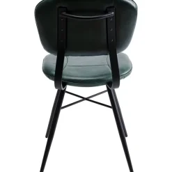 Stuhl Samba Leder Dunkelgrun