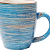 Tasse Swirl Blau
