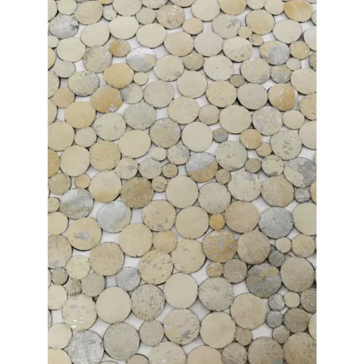 Teppich Circle Beige O150Cm