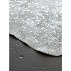 Teppich Hide Acid Wash Silber