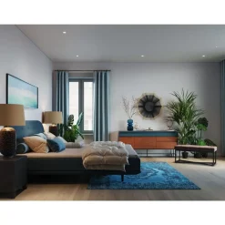 Teppich Kelim Pop Turquoise 170X240Cm