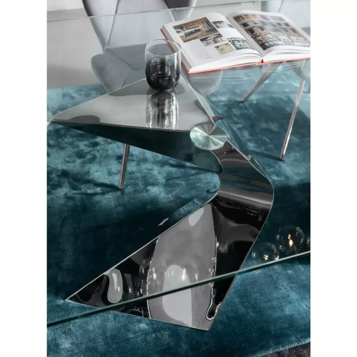 Tisch Gloria Chrome 200X100Cm