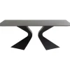 Tisch Gloria Outdoor Keramik Schwarz 180X90Cm