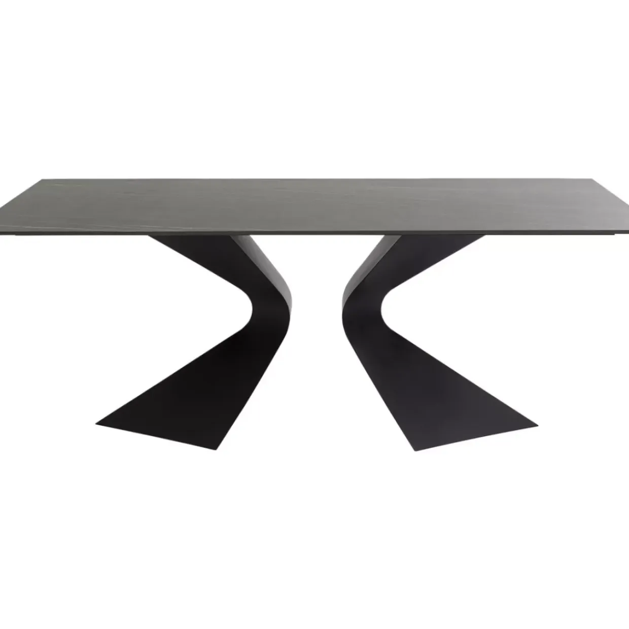 Tisch Gloria Outdoor Keramik Schwarz 180X90Cm