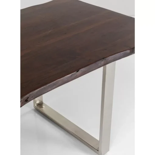 Tisch Harmony Dunkel Chrom 160X80
