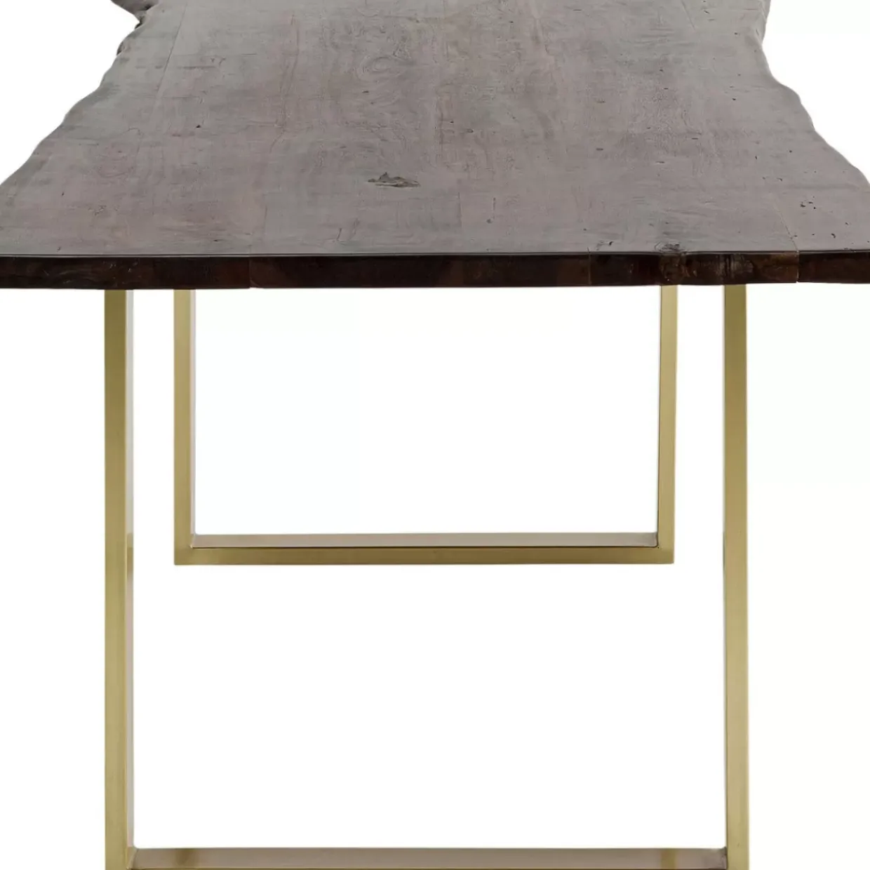 Tisch Harmony Dunkel Messing 160X80