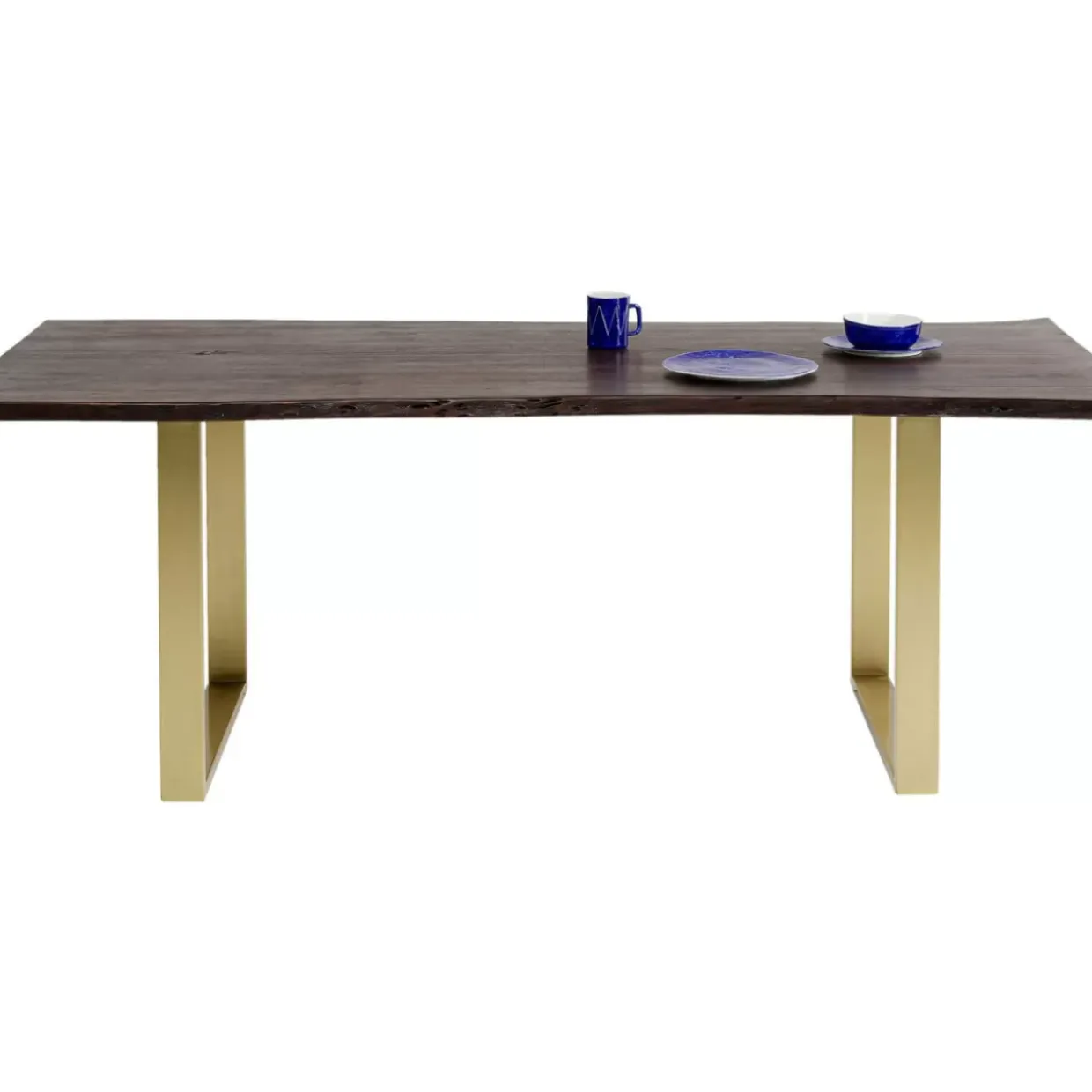 Tisch Harmony Dunkel Messing 160X80