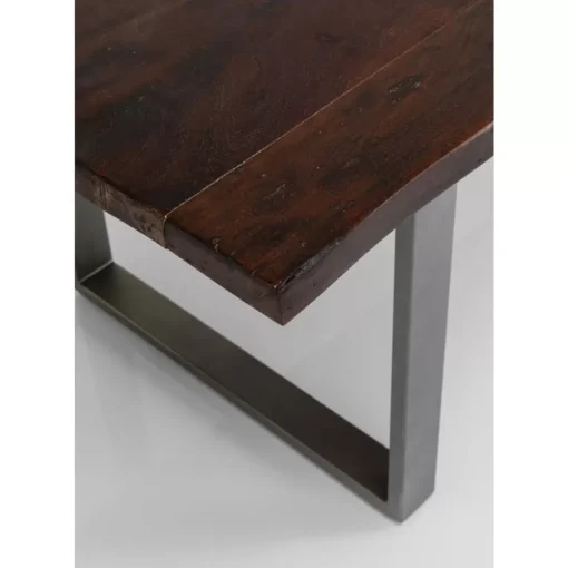 Tisch Harmony Dunkel Rohstahl 180X90