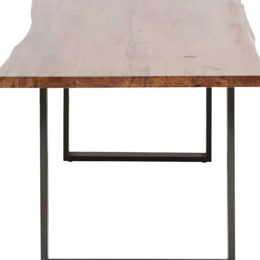Tisch Harmony Dunkel Rohstahl 180X90