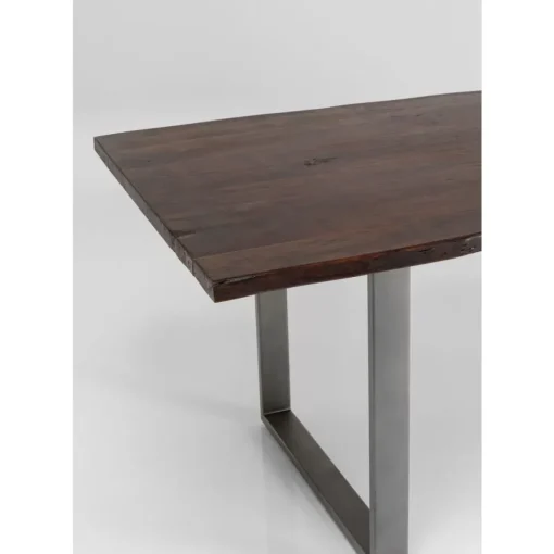 Tisch Harmony Dunkel Rohstahl 180X90