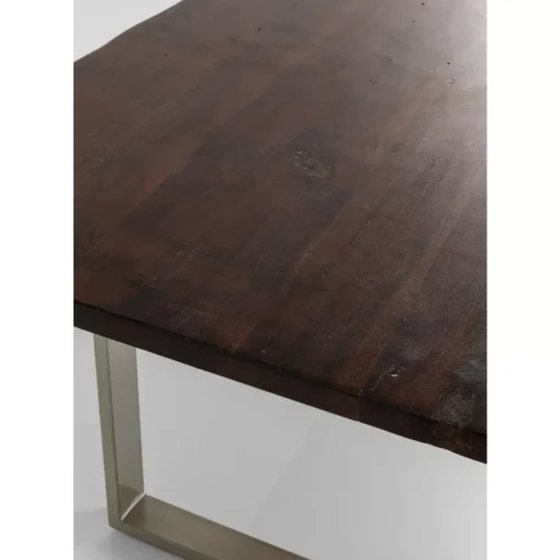 Tisch Harmony Dunkel Silber 160X80