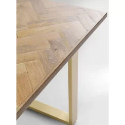 Tisch Parquet Messing 180X90