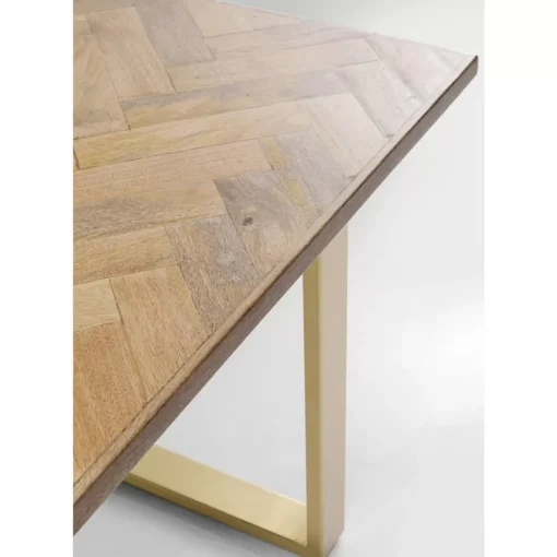 Tisch Parquet Messing 180X90