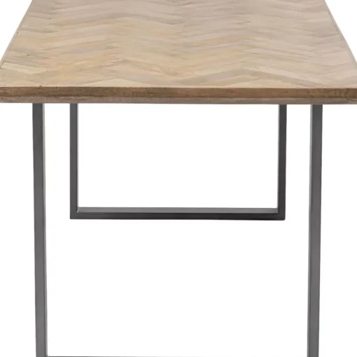 Tisch Parquet Rohstahl 180X90Cm