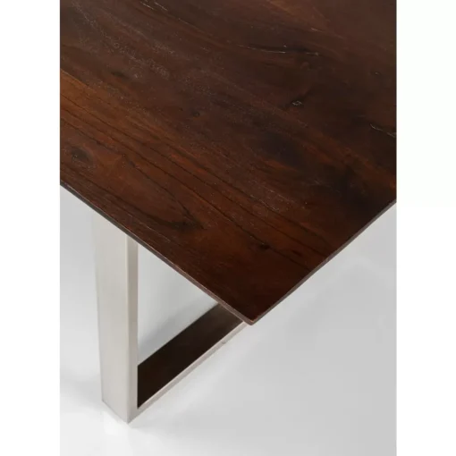 Tisch Symphony Dunkel Chrom 200X100