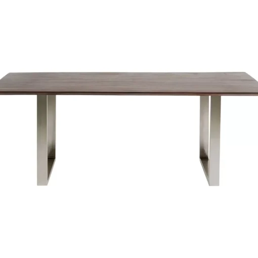 Tisch Symphony Dunkel Chrom 200X100