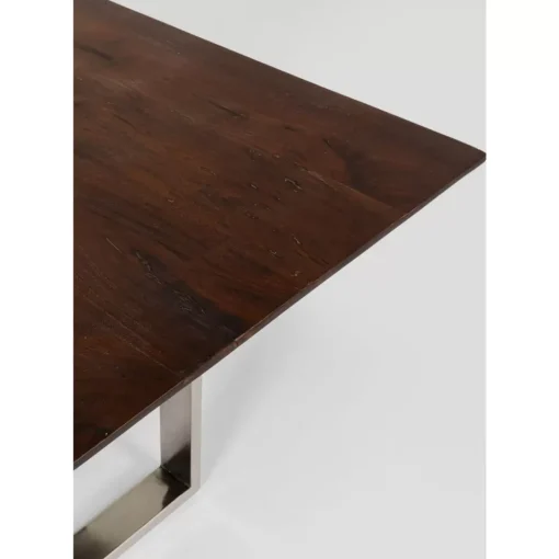 Tisch Symphony Dunkel Chrom 200X100
