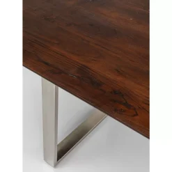 Tisch Symphony Dunkel Chrom 160X80