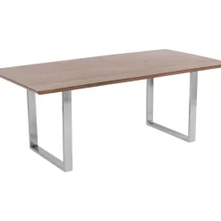 Tisch Symphony Dunkel Chrom 160X80
