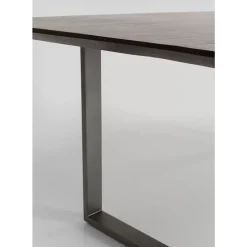 Tisch Symphony Dunkel Rohstahl 180X90