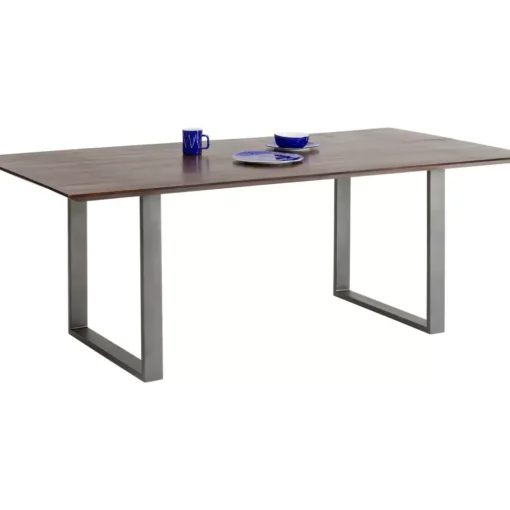 Tisch Symphony Dunkel Rohstahl 160X80