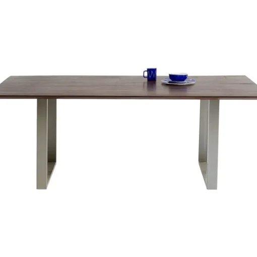 Tisch Symphony Dunkel Silber 160X80