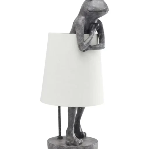 Tischleuchte Animal Frog Grau