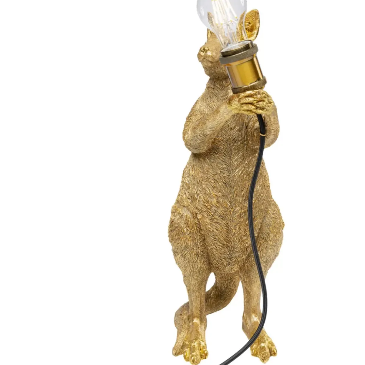 Tischleuchte Animal Kangaroo Gold 46Cm