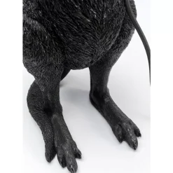 Tischleuchte Animal Kangaroo Schwarz Matt 46Cm