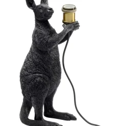 Tischleuchte Animal Kangaroo Schwarz Matt 46Cm