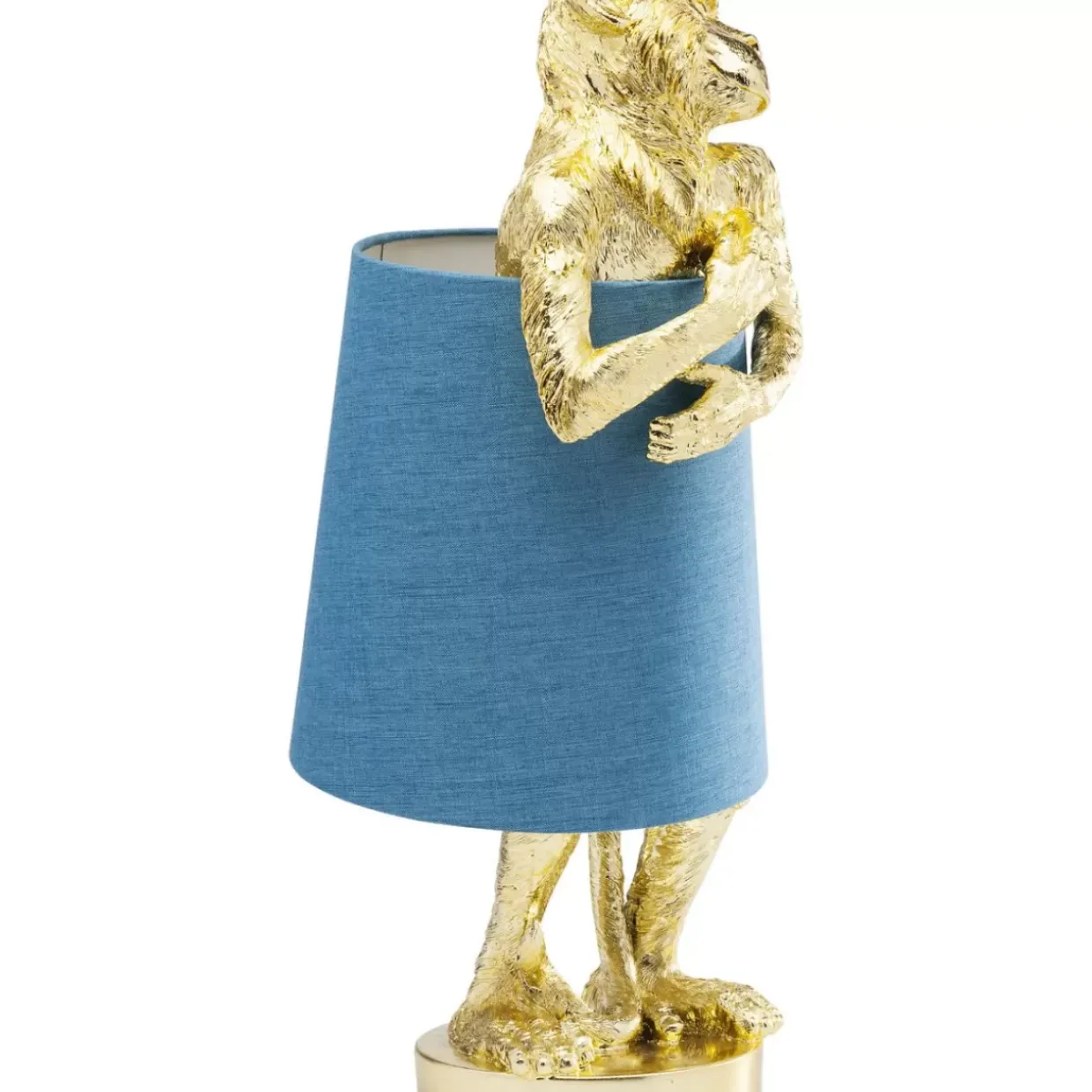 Tischleuchte Animal Monkey Gold Blau