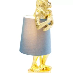 Tischleuchte Animal Monkey Gold Blau