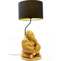 Tischleuchte Animal Monkey Gorilla Gold