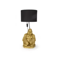 Tischleuchte Animal Monkey Gorilla Gold