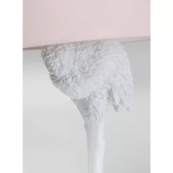 Tischleuchte Animal Ostrich Weis 66Cm