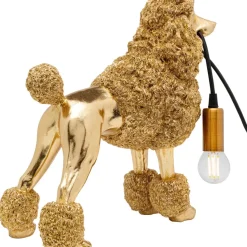 Tischleuchte Animal Poodle Gold 32Cm