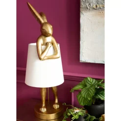 Tischleuchte Animal Rabbit Gold 88