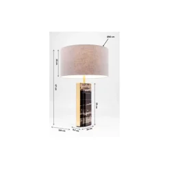 Tischleuchte Charleston Marble 69Cm